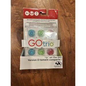 GOtrio "O" On the Go! Puzzle Game MARBLES BRAIN WORKSHOP Go Trio NEW NIP39
